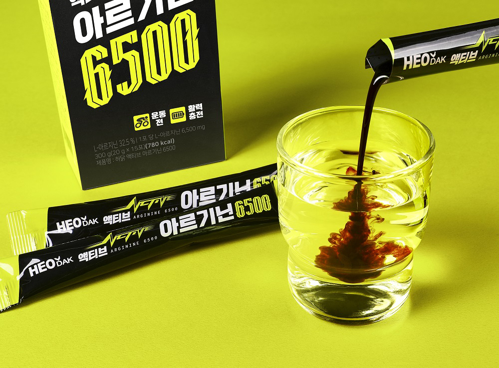 허닭 ‘액티브 아르기닌 6500’ [허닭 제공]