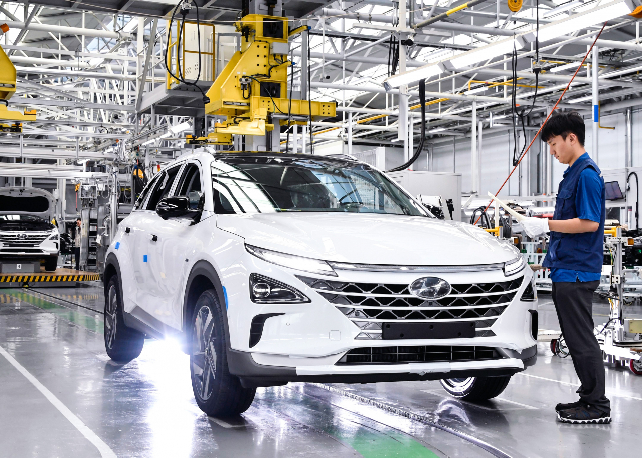 현대차 수소전기차 ‘넥쏘’ [현대차 제공]
