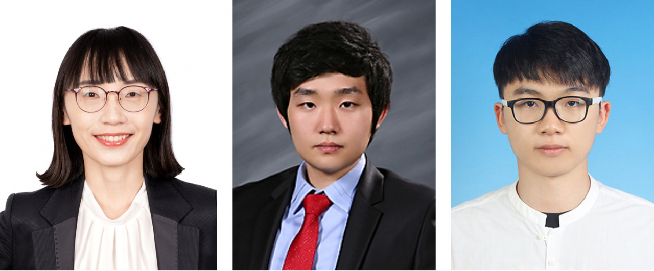 이번연구를 수행한 DGIST 연구팀. 김소희(왼쪽부터) 교수, 문현빈 박사, 장재원 박사과정생.[DGIST 제공]