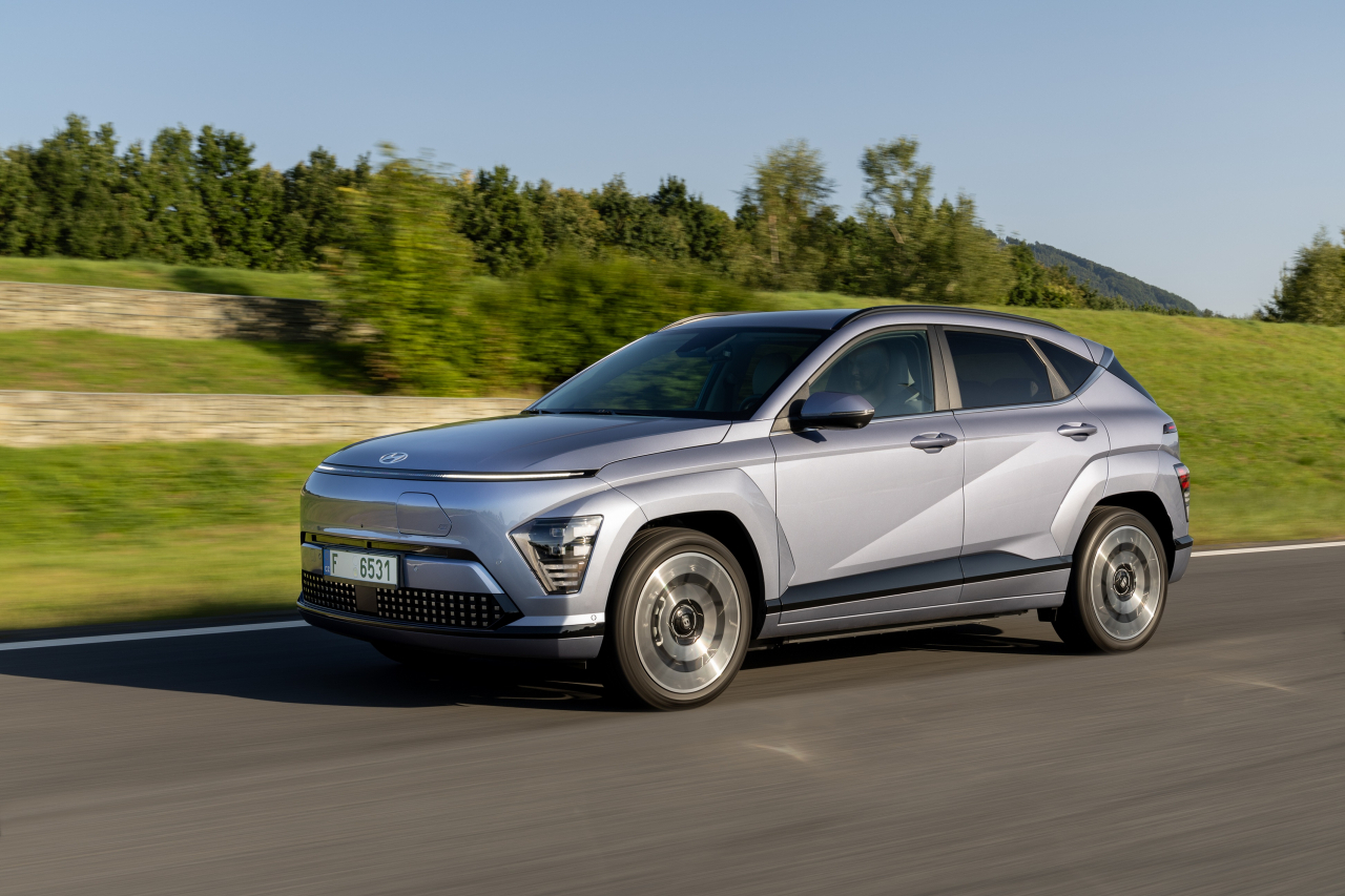 현대차 코나 일렉트릭 주행 모습. [현대차그룹 제공]