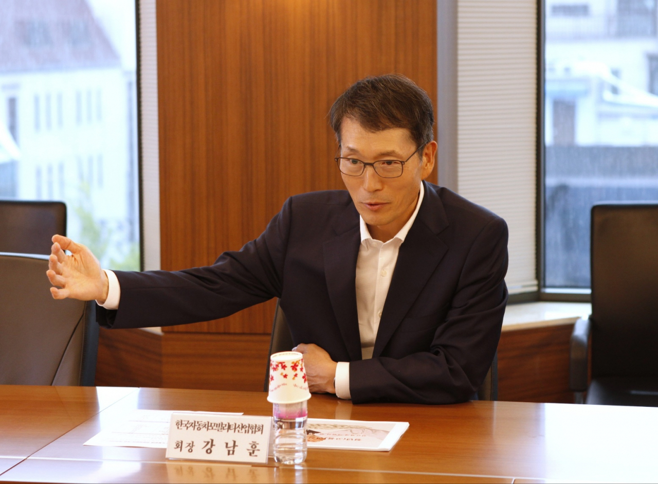 강남훈 자동차산업연합회 회장. [자동차산업연합회 제공]