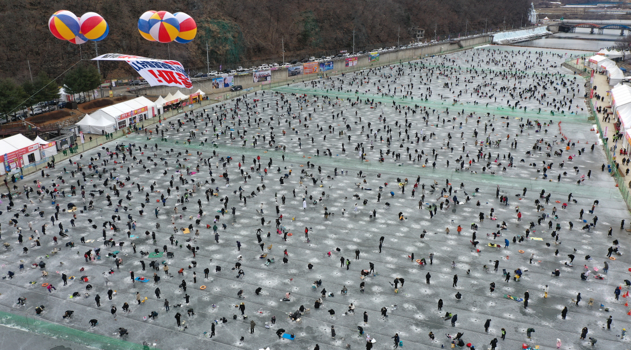 화천산천어축제 [연합]