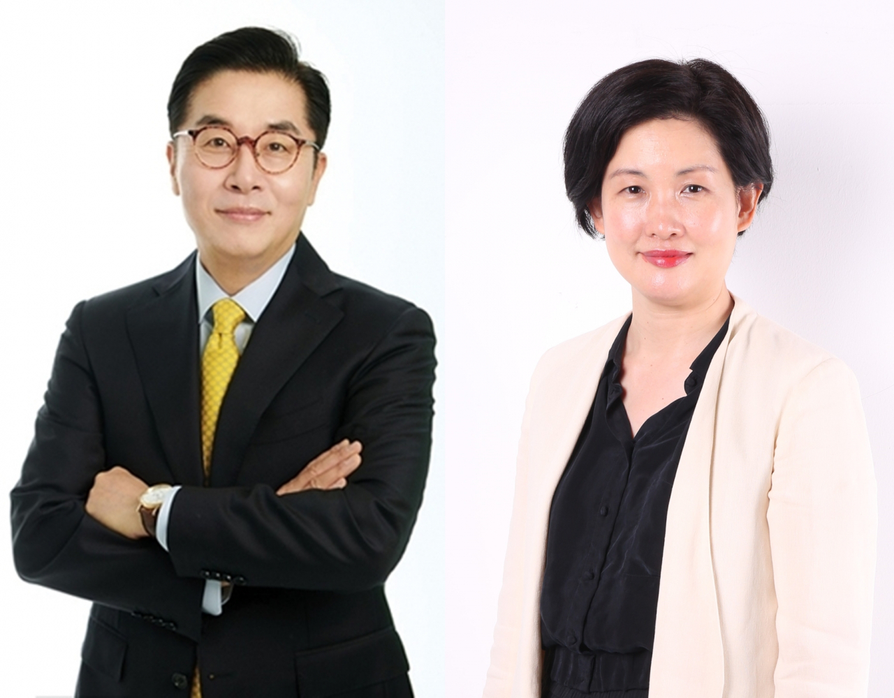부회장 승진 예정인 이제훈 현 대표이사 사장(왼쪽), 대표 승진 예정인 조주연 CMO부사장. [홈플러스 제공]
