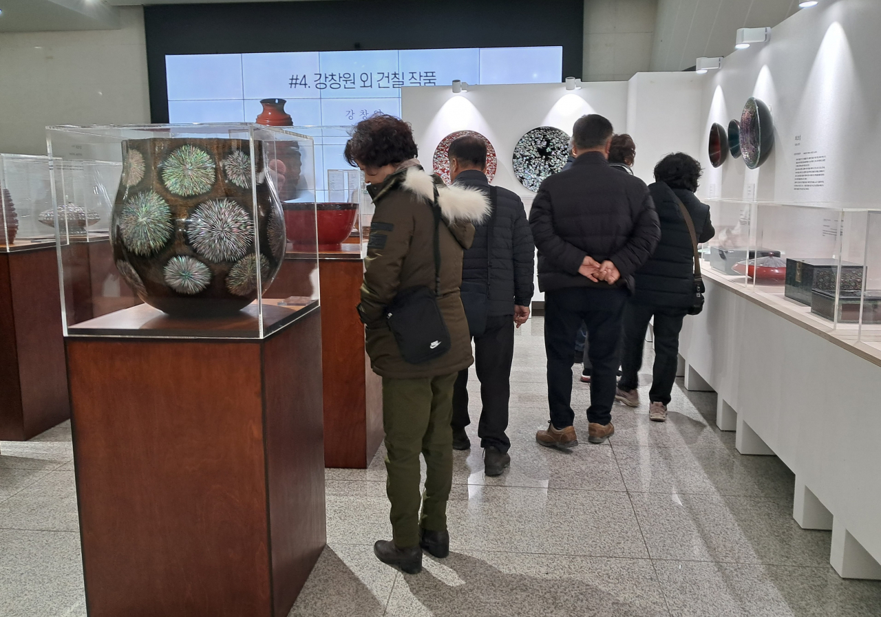 목포시는 현대 한국나전 36인전 특별전을 단축 운영한다고 22일 밝혔다