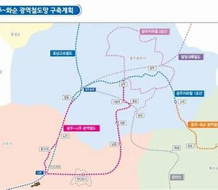 광주-나주 광역철도망