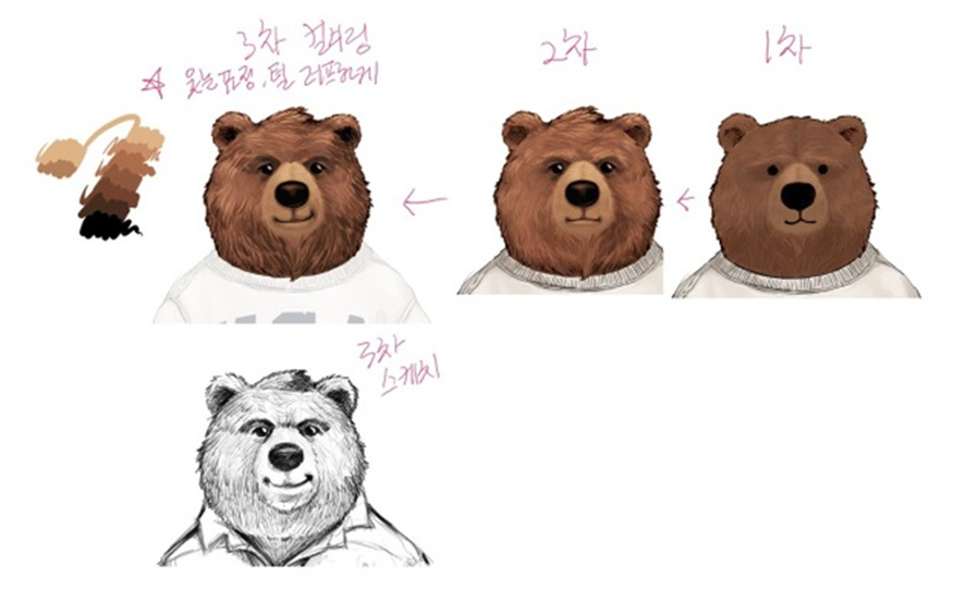 후아유 그 곰 ‘스티브’, 원래는 무시무시한 불곰이었다곰! [어디서 왔니?]