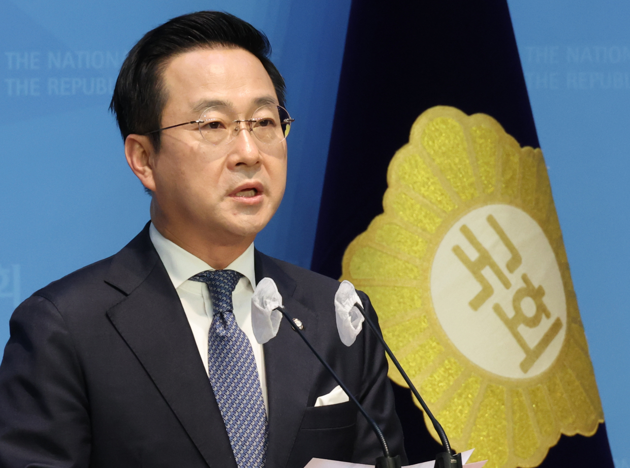 박성준 더불어민주당 대변인. [연합]
