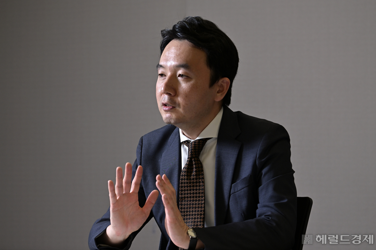 조상현 현대자산운용 주식운용그룹 주식운용본부장이 18일 서울 여의도 현대자산운용 본사에서 헤럴드경제와 인터뷰를 하고 있다. 임세준 기자