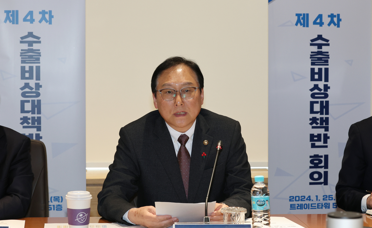 정인교 통상교섭본부장[연합]