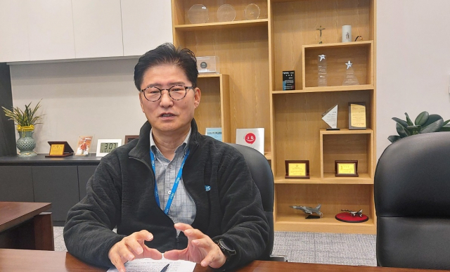 김갑산 이즈파크 대표. [헤럴드]