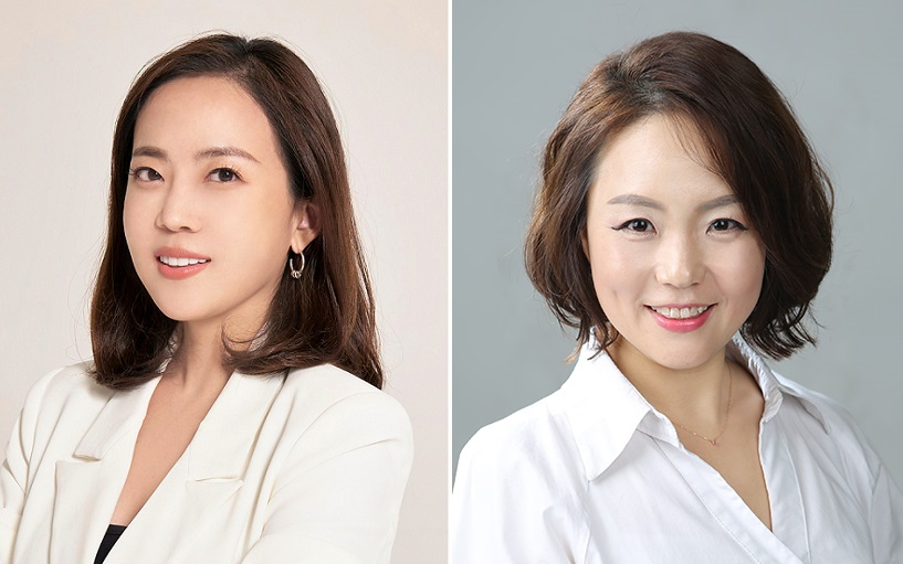 정정윤 제널러모터스 한국사업장 최고 전략 책임자(왼쪽)와 윤명옥 최고 마케팅 책임자. [제너럴모터스 제공]