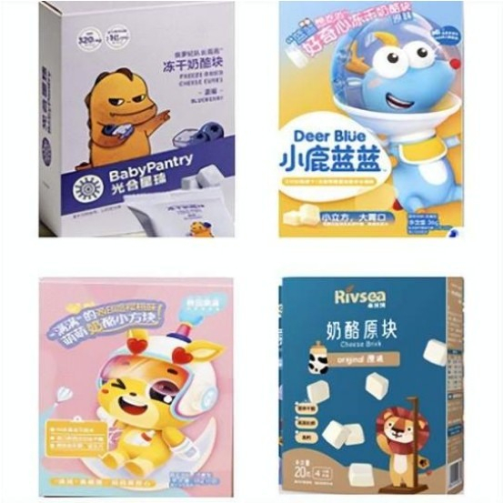동결건조치즈제품 [각사 홈페이지 캡처]