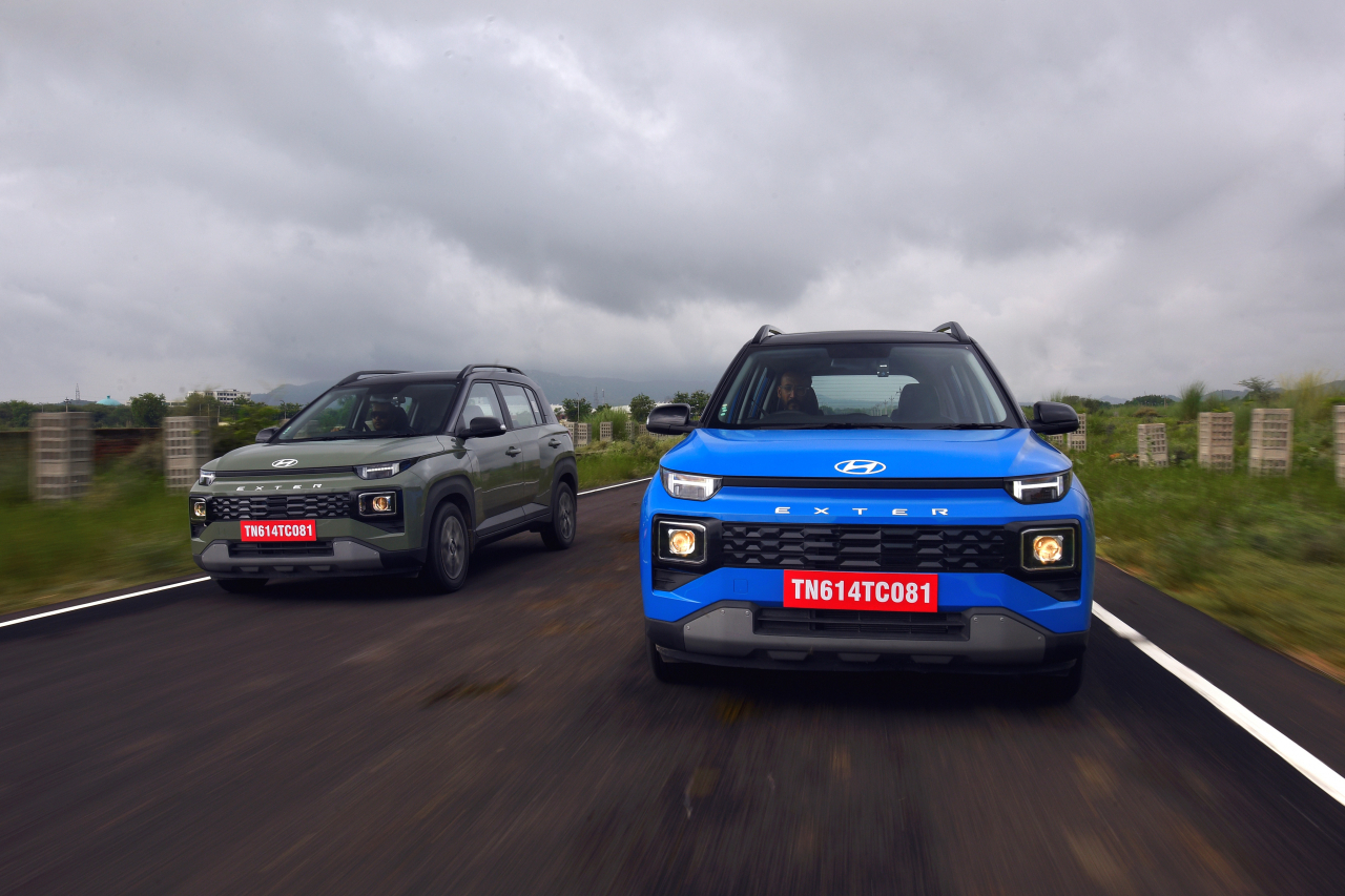 Hyundai Motor Company's Exter, a compact sports utility vehicle strategically developed to target the auto market in India (Hyundai Motor Group)