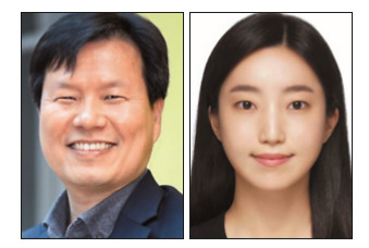 KAIST 생명과학과의 허원도(왼쪽) 교수와 유정혜 박사과정생 [KAIST 제공]