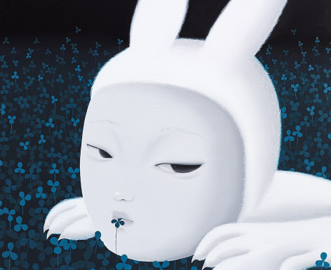 여온, one bite, oil on canvas, 53&times;65.2cm, 2024