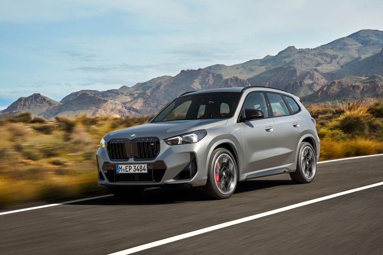 BMW 코리아 ‘뉴 X1 M35i xDrive’ 주행 모습. [BMW 코리아 제공]