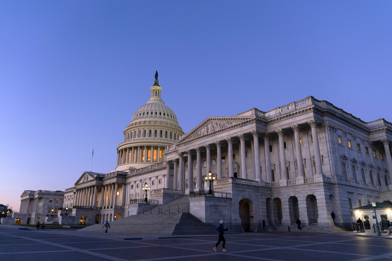 미국 워싱턴D.C 국회의사당 전경. [AP]