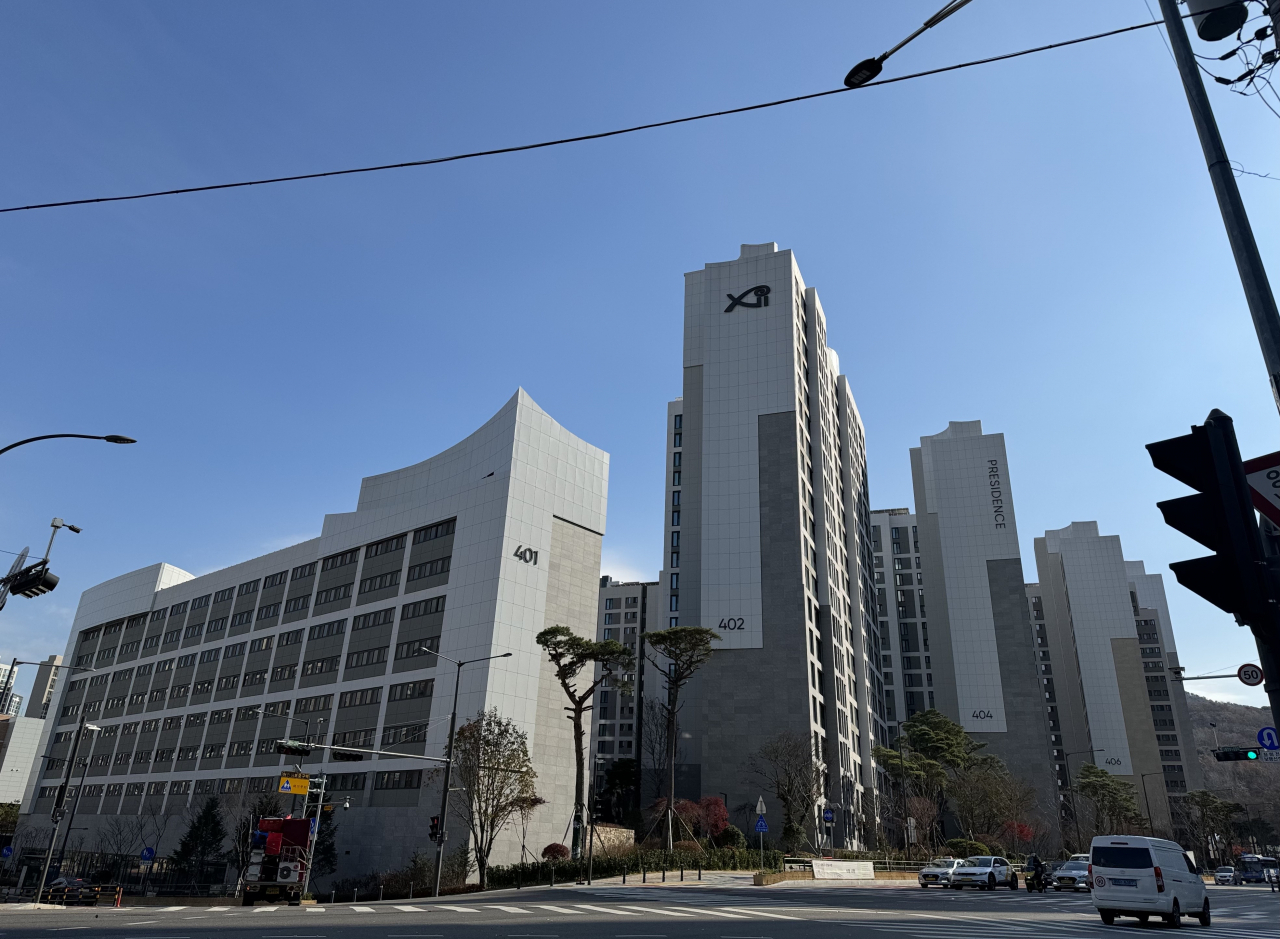 서울 강남구 개포자이 프레지던스 전경 [박로명 기자]