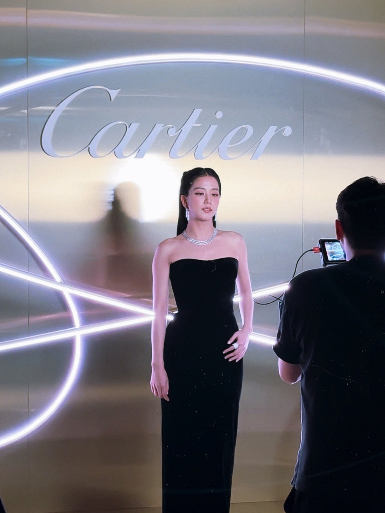 까르띠에(Cartier) 행사장의 지수 원샷