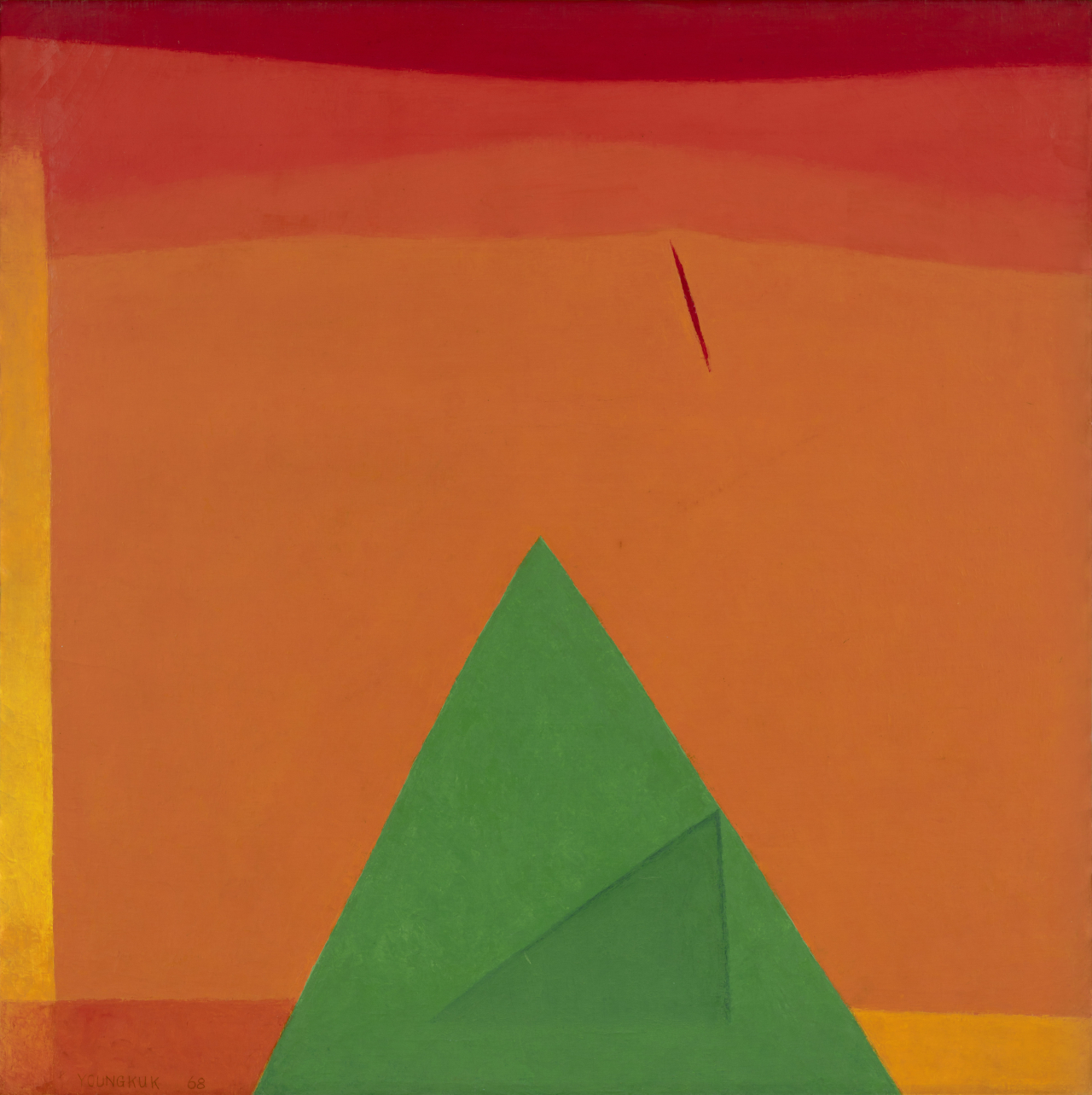 유영국, Work, 1968. [유영국미술문화재단·PKM갤러리 제공]