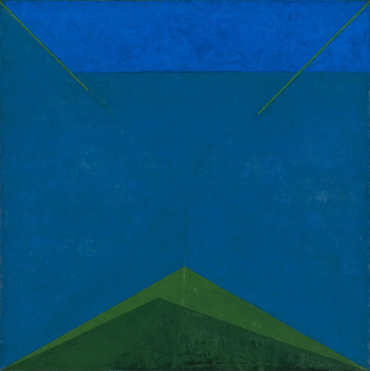 유영국, Work, 1970. [유영국미술문화재단·PKM갤러리 제공]