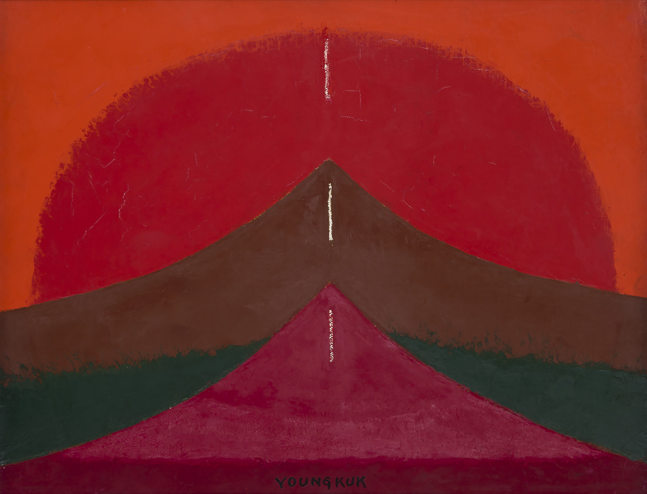 유영국, Work, 1975. [유영국미술문화재단·PKM갤러리 제공]