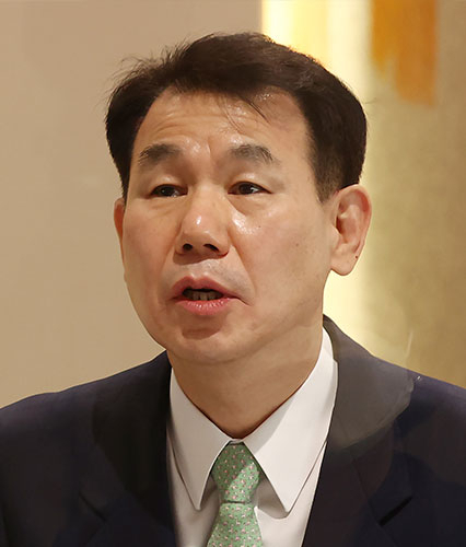 한국거래소 신임 이사장 후보로 추천된 정은보(63) 전 금융감독원장의 모습. [연합]