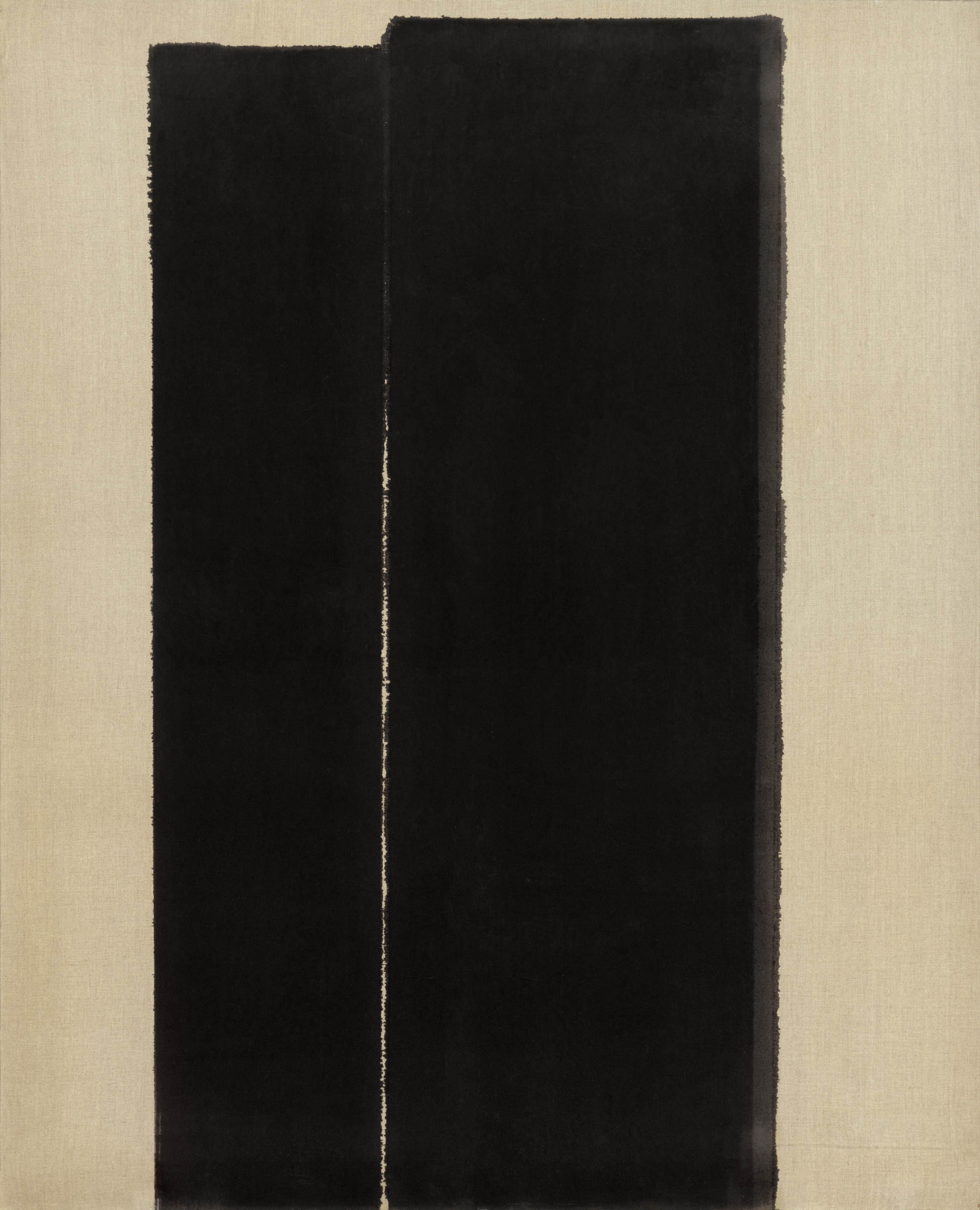 윤형근, Burnt Umber&Ultramarine, 1996. [케이옥션 제공]