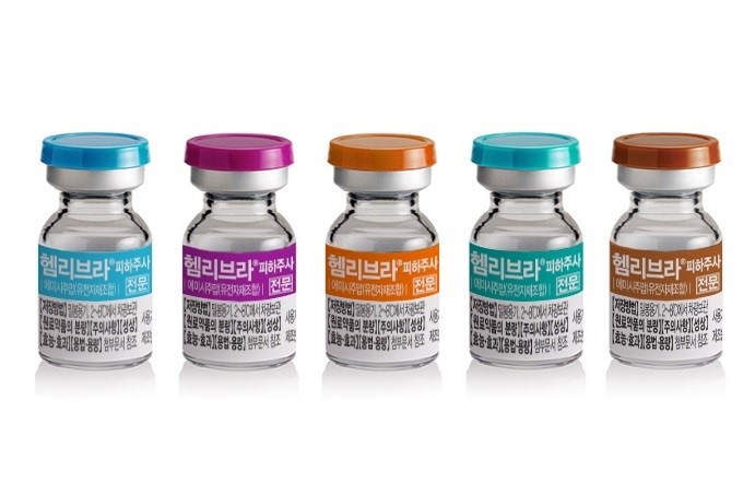 A형 혈우병 치료제 '헴리브라'[JW중외제약 제공]