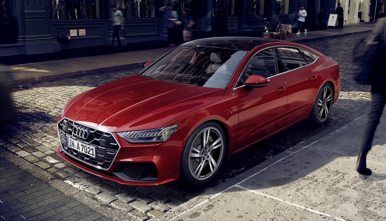 더 뉴 아우디 A7 55 TFSI 콰트로 프리미엄 외관. [아우디 코리아 제공]