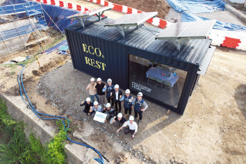 태양광 이동식 근로자 쉼터 ‘ECO & REST’