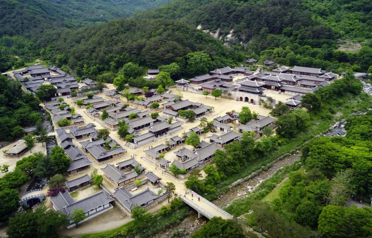문경새재 오픈세트장 전경.[경북도 제공]