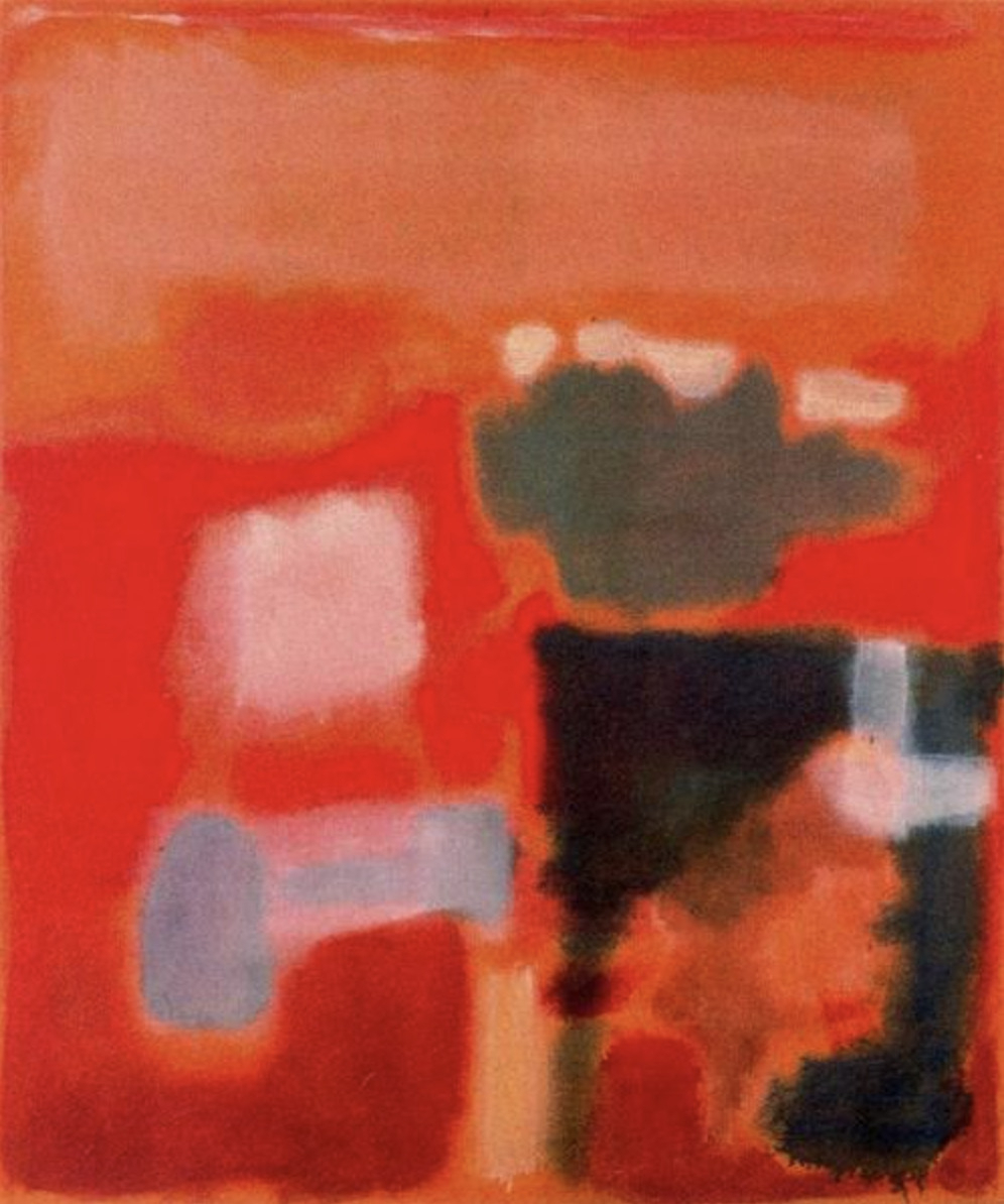 ‘멀티폼(Multiforms·다형태)’ 연작 중 하나인 작품. 마크 로스코, 넘버 1, 1949.