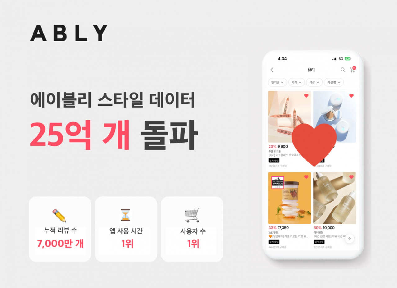 [에이블리 제공]