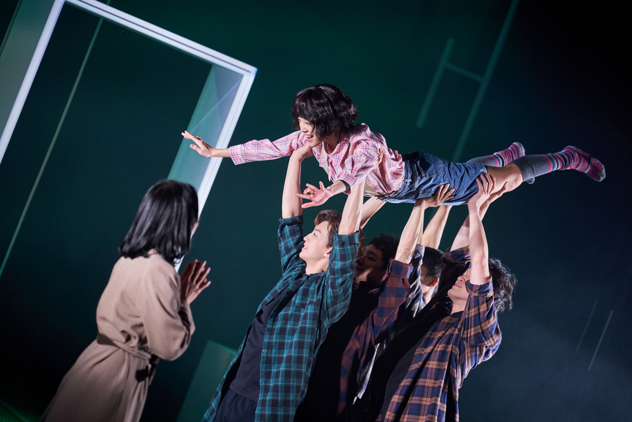A scene from “Temple” (Theatre Ganda)
