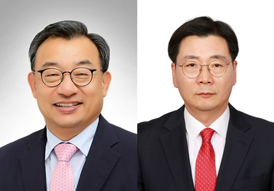 왼쪽부터 이정현 지방시대부위원장, 김형석 전 통일부 차관.