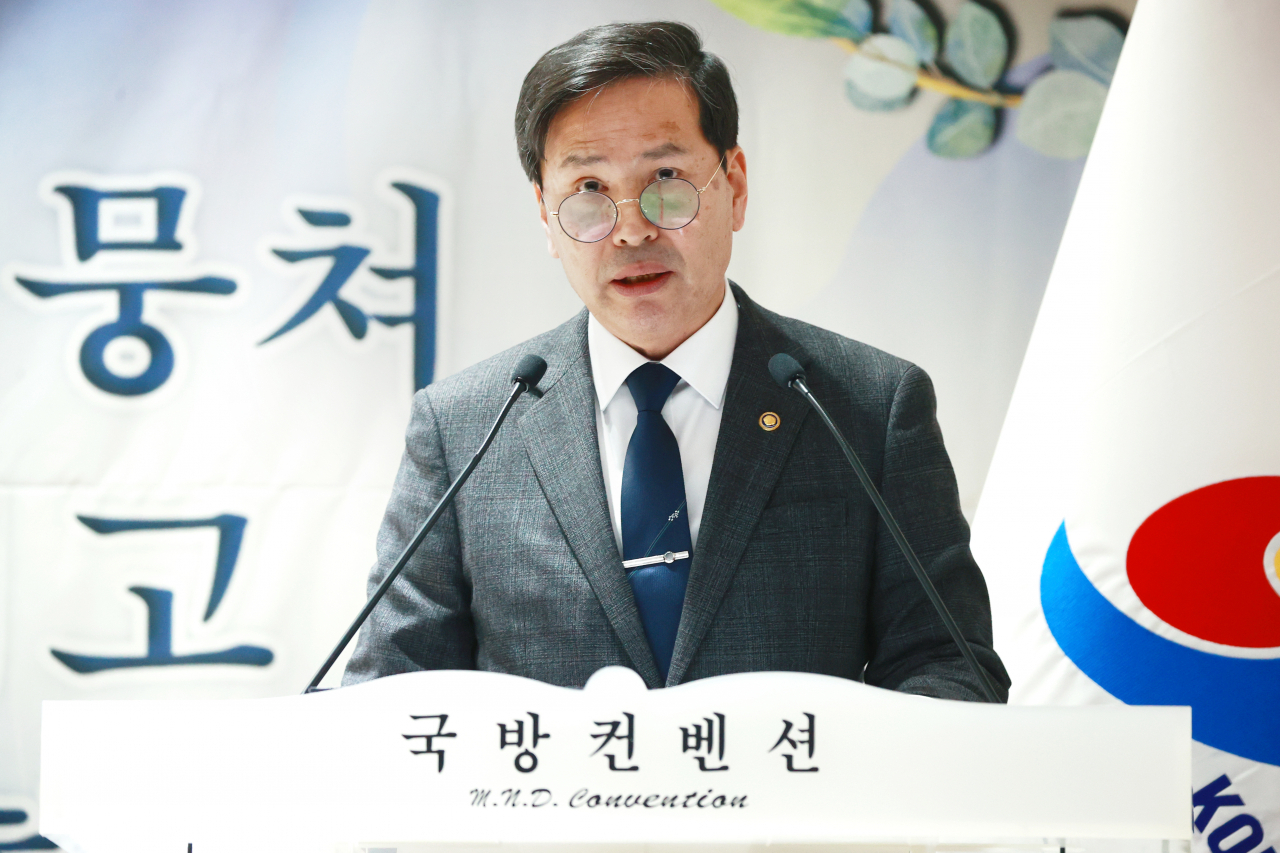 자료사진. 김선호 국방부 차관. [연합]
