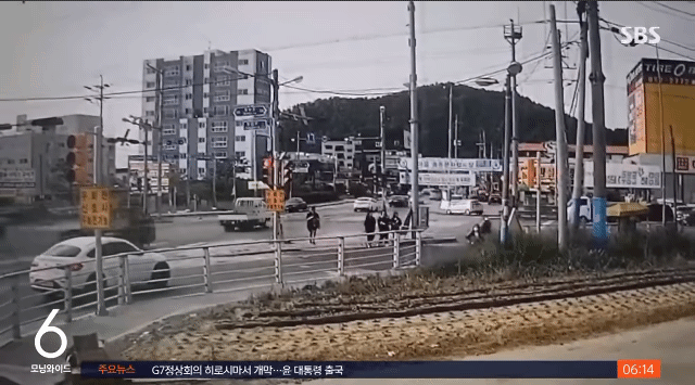 충북 음성 교통사고 [SBS 캡처]