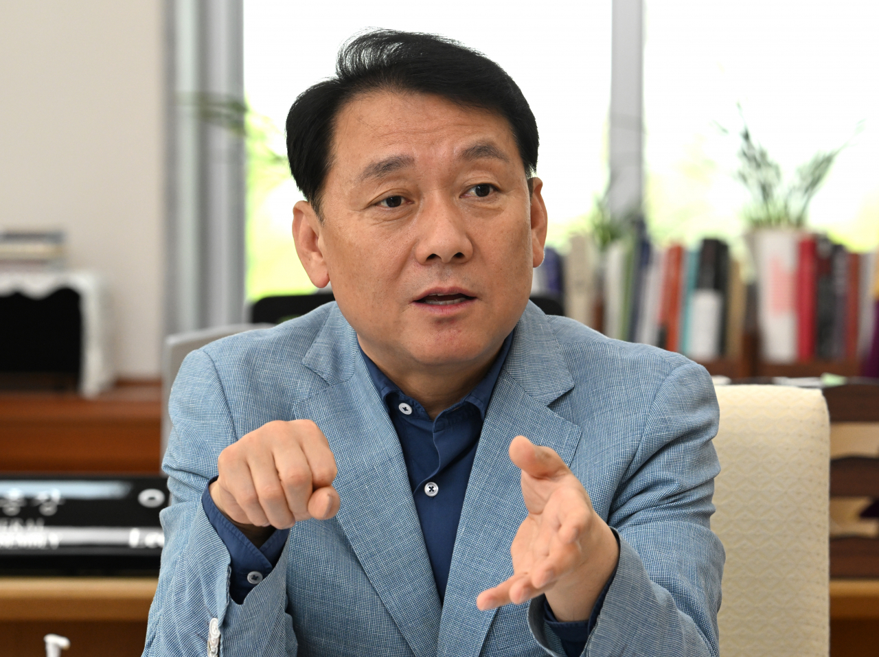 이광재 전 국회 사무총장. 임세준 기자