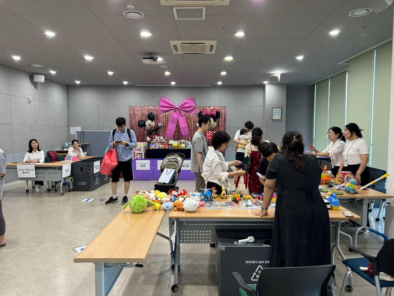 지난해 열린 양천구 장난감 무상수리. 기부나눔 행사 모습 [양천구 제공]
