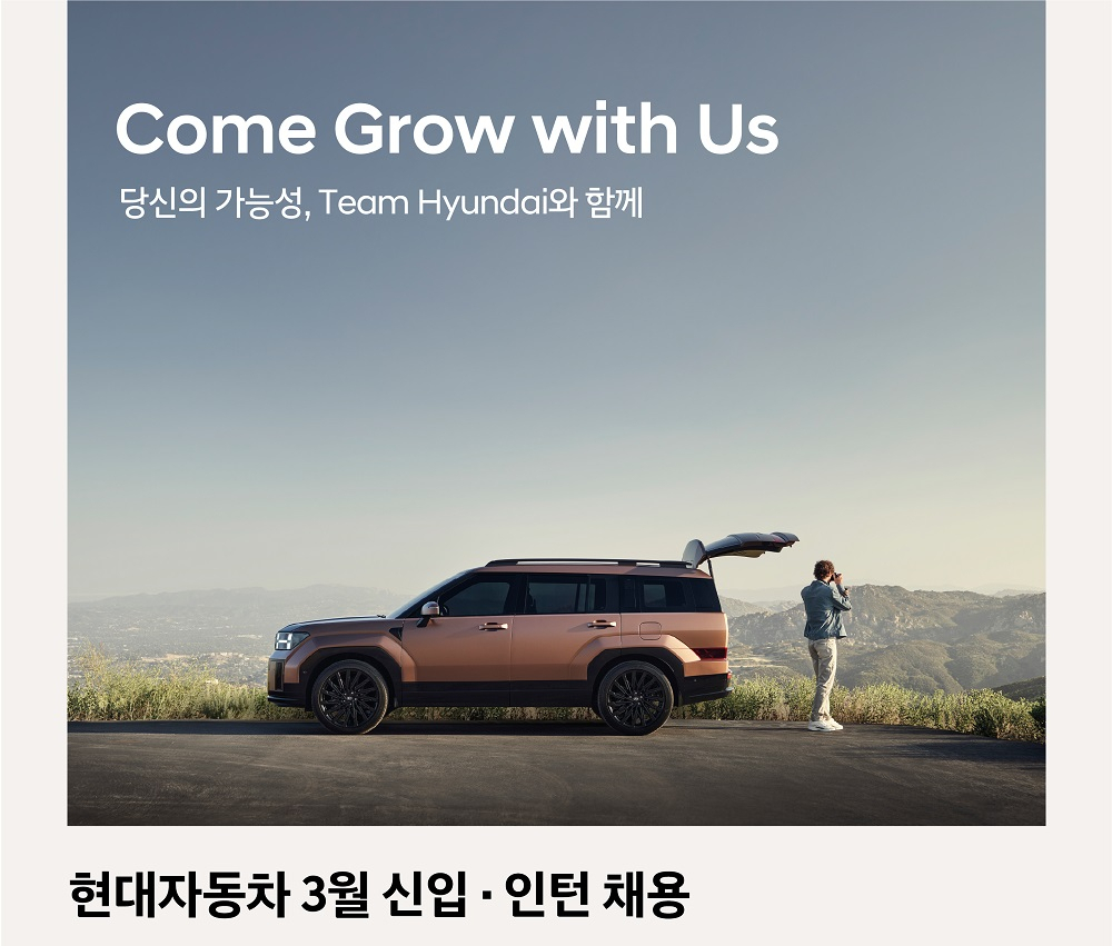 현대차 3월 신입·인턴 채용 안내 이미지. [현대차 제공]