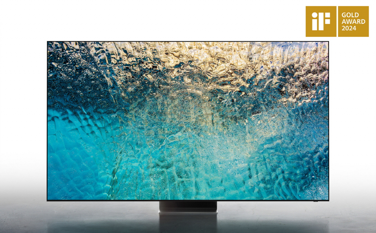 iF 디자인 어워드 2024에서 금상을 수상한 삼성전자 ‘OLED TV(S95C)’. [삼성전자 제공]