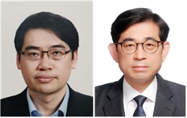 손성은(오른쪽)신임 신용·공제사업대표이사와 이희준 검사·감독이사. [신협중앙회 제공]