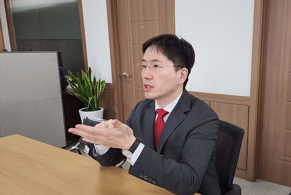 이원모 국민의힘 국회의원 경기 용인시갑 예비후보가 지난달 28일 경기 용인시 처인구의 한 사무실에서 헤럴드경제와 인터뷰를 하고 있다. 박상현 기자