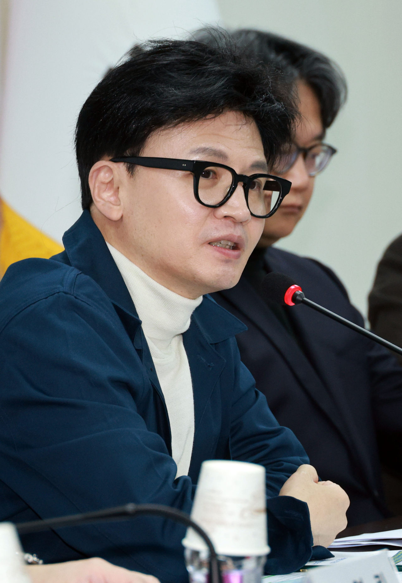 한동훈 국민의힘 비상대책위원장이 지난달 29일 오전 서울 여의도 국민의힘 중앙당사에서 여의도연구원 주최로 열린 국민공감 정책 세미나에서 발언하고 있다. [연합]