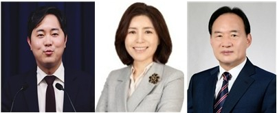 국민의힘 부산 서·동구 예비후보. (왼쪽부터)김인규 전 대통령실 행정관, 유순희 부산여성신문 대표, 정오규 전 부산시당 생활정치혁신위원장. [사진=각 후보 선거캠프]