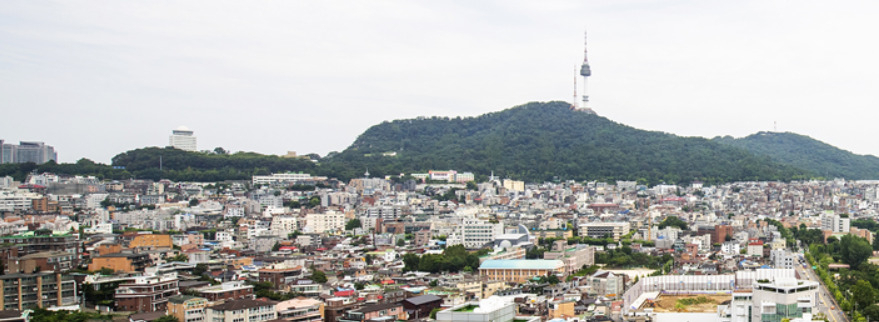 용산구 남산 주변 고도지구 전경 [용산구청 제공]