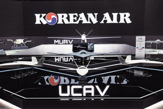 ‘2024 드론쇼 코리아’ 대한항공 메인 전시장 전경