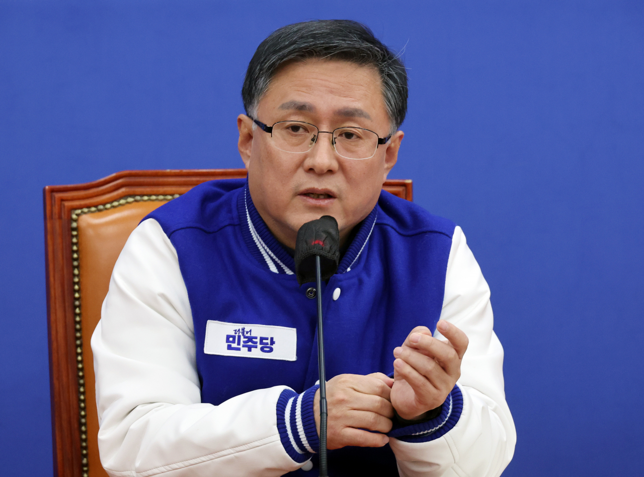 김성환 더불어민주당 전략공천관리위원회 비례대표 후보 추천 분과위원장. [연합]