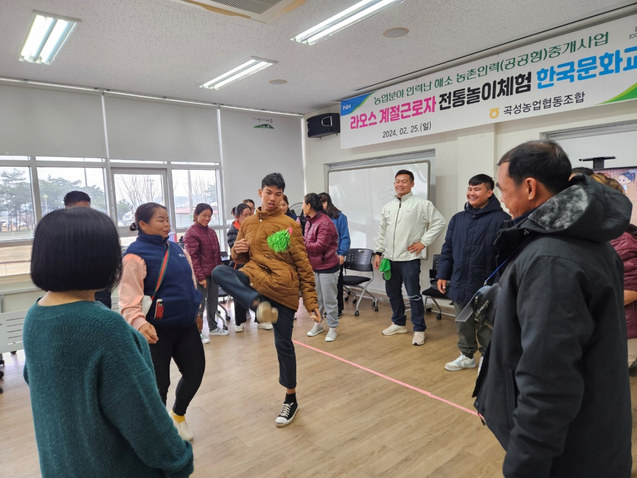 공공형 계절 근로자 교육 현장